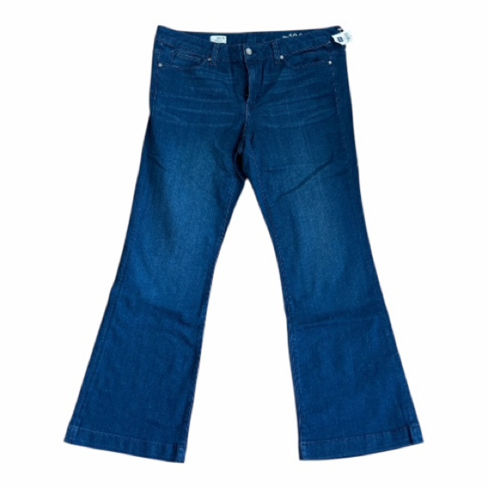 GAP Women's Flare Jeans in Dark Blue